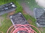 tombstones